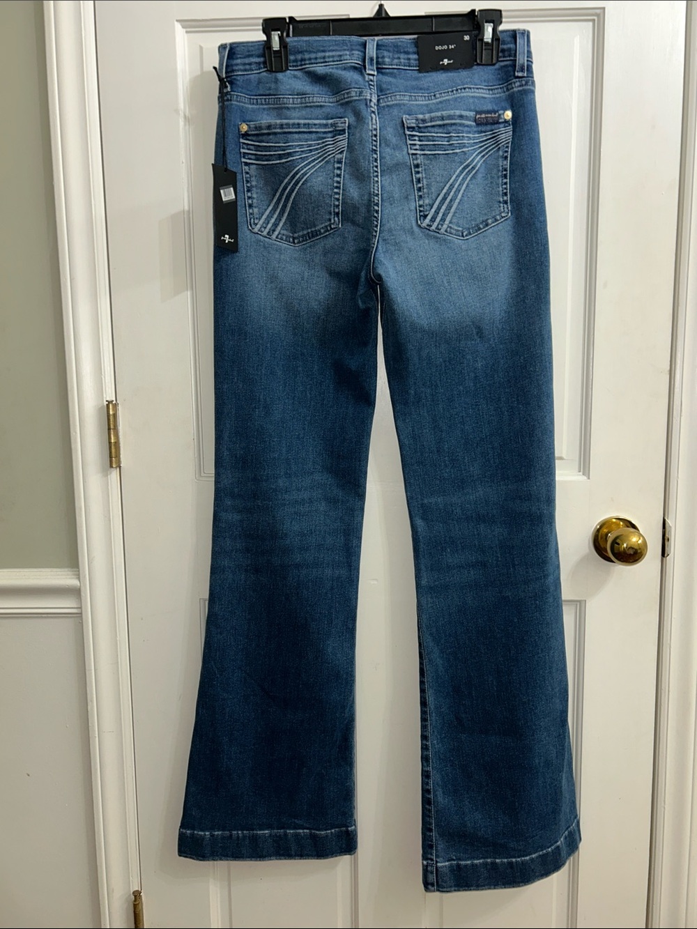 7 For All Mankind Dojo Mid Rise Slim Evolution NWT